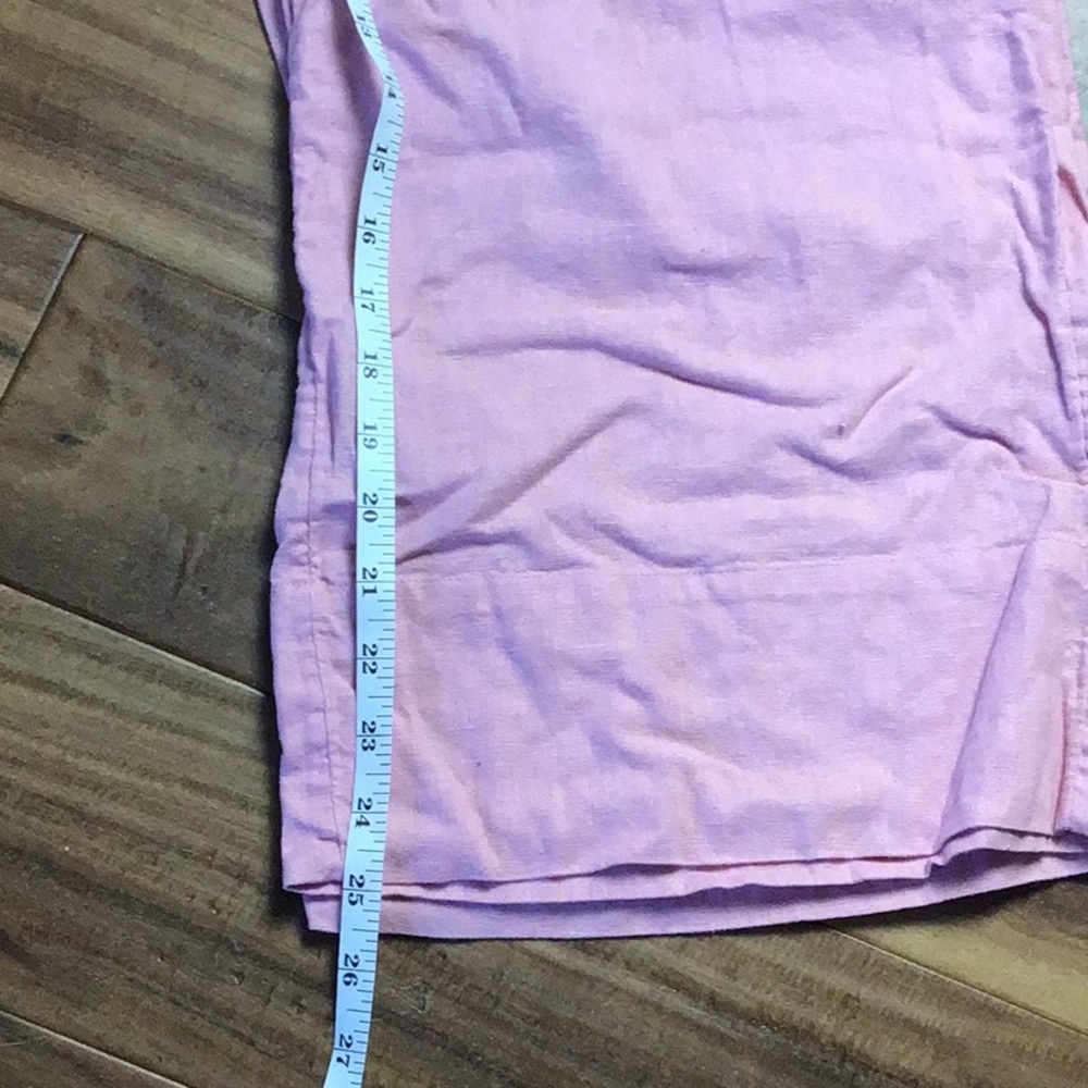 Free People Livin' In It Cotton-Linen Slouchy Beach Pants Orchid Pink medium - Picture 12 of 12
